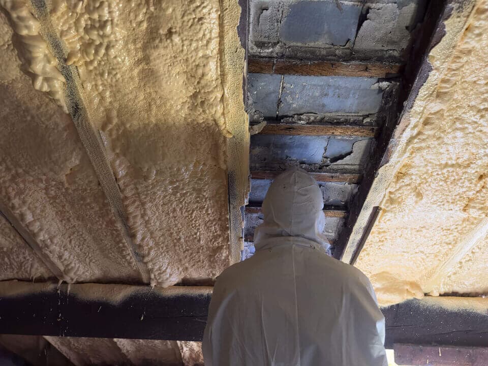 Spray Foam Loft Removal
